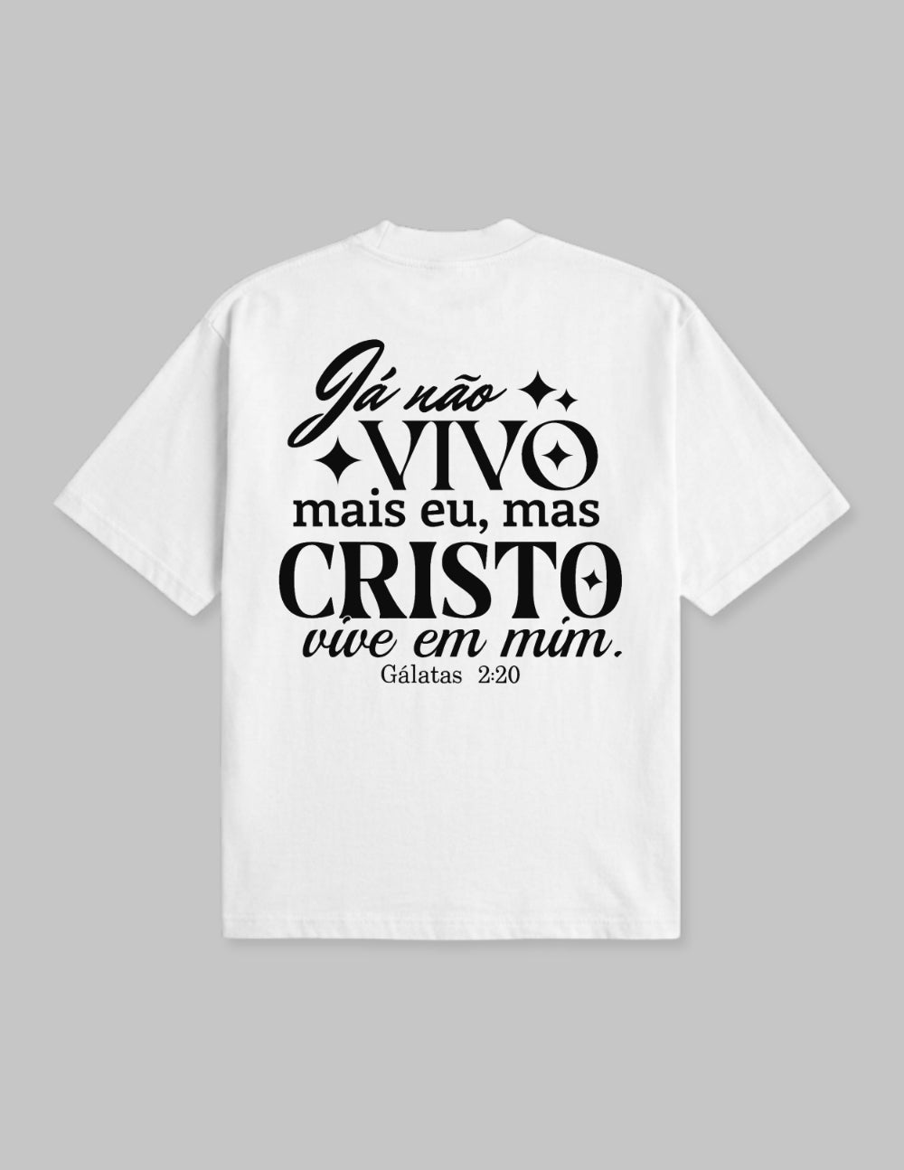 Camiseta - Cristo vive em mim