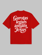 Camiseta - Garotas legais amam Jesus