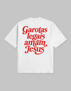 Camiseta - Garotas legais amam Jesus