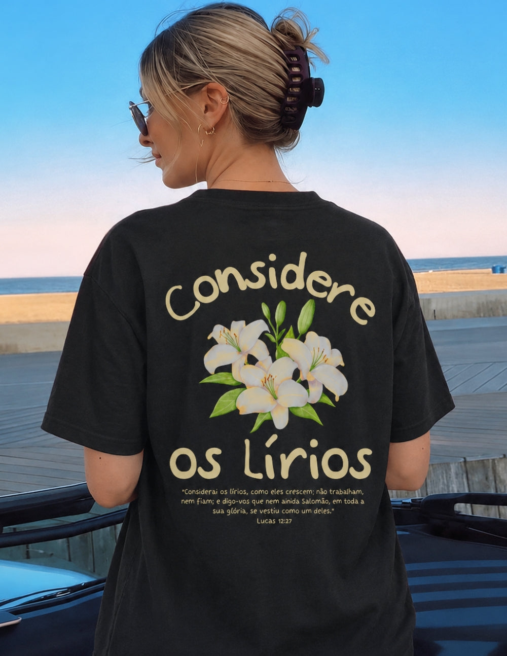 Camiseta - Considere os Lírios